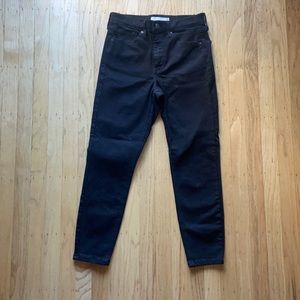Topshop Petite W28 Black Jamie Jeans